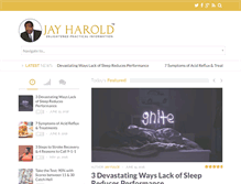 Tablet Screenshot of jay-harold.com